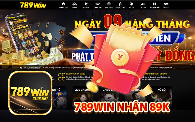789win nhận 89k