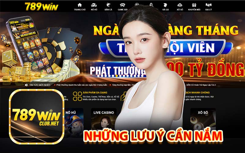 Những lưu ý cần nắm