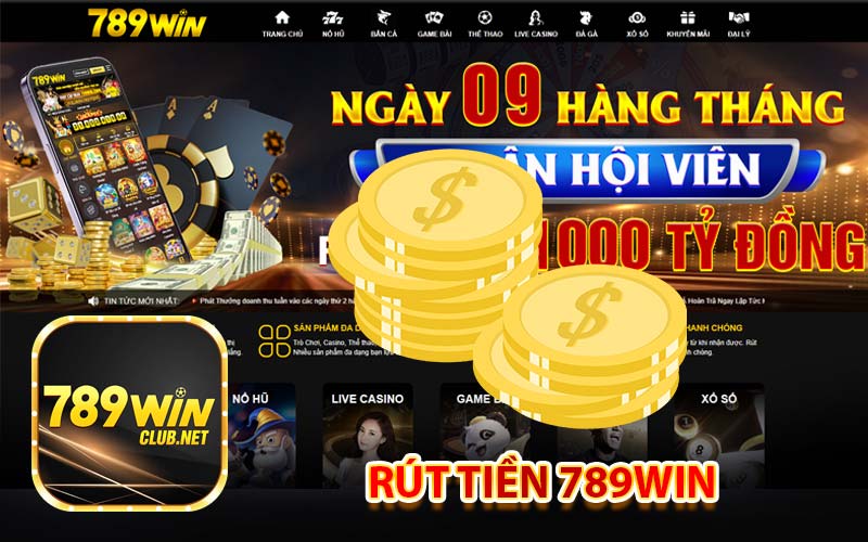 Rút tiền 789win