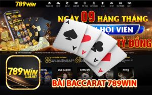 Bài Baccarat 789win