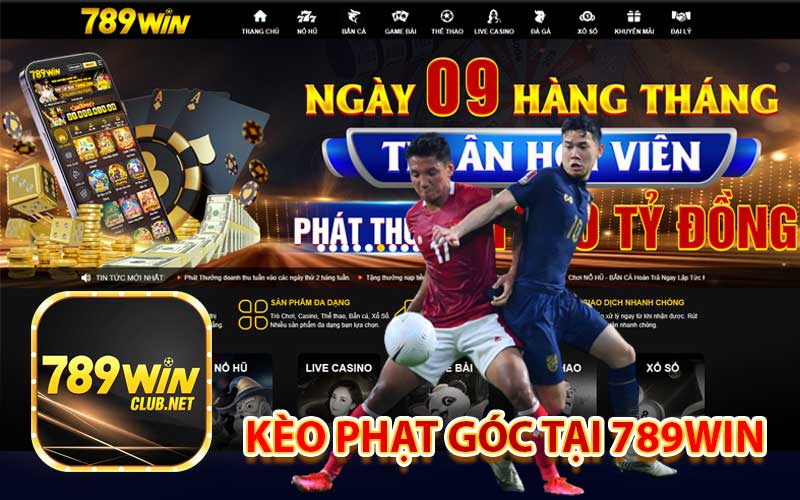 Kèo phạt góc tại 789win
