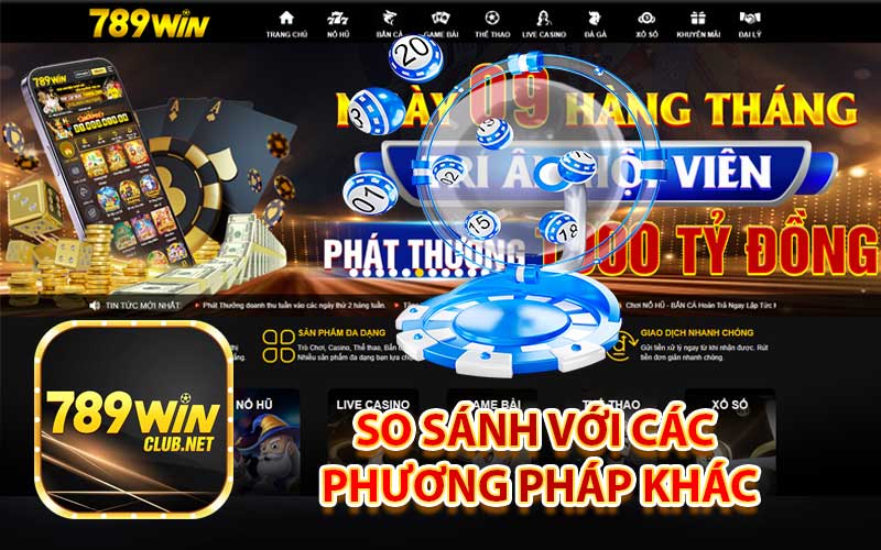 So sánh với các phương pháp khác