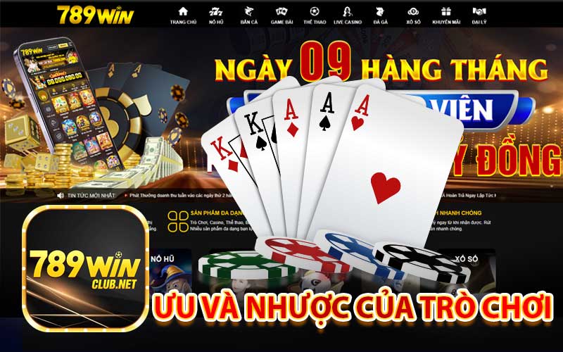 Ưu và nhược của trò chơi