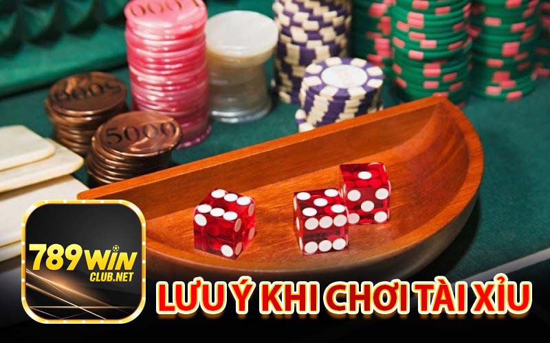 Lưu ý khi chơi tài xỉu online