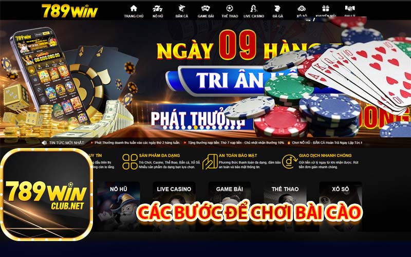 Các Bước Để Chơi Bài Cào