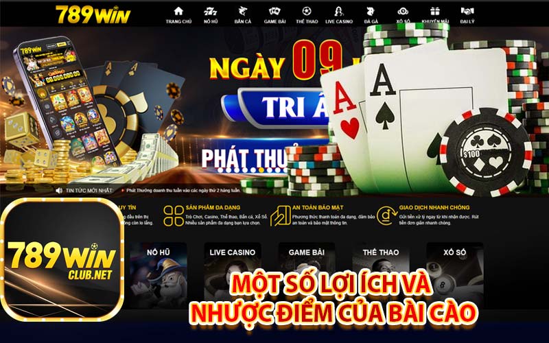 Một Số Lợi Ích và Nhược Điểm của Bài Cào